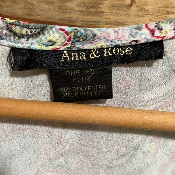 ANA & ROSE Floral Off Shoulder Dress. One size plus everyday wear - Picture 4 of 6